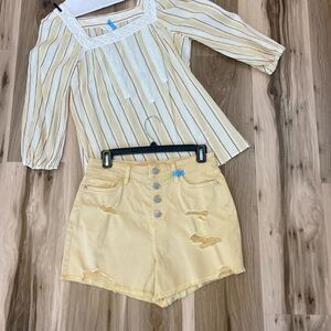 Lauren Conrad Button Fly Short